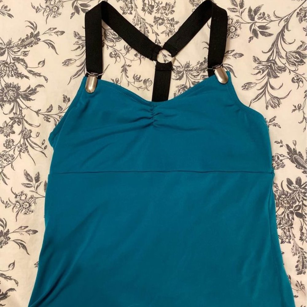Teal Capezio Top, Medium - Picture 1 of 3